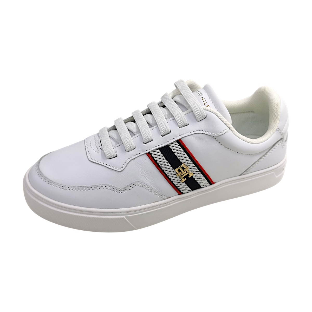 Tommy Hilfiger TH Webbing Cupsole FW0FW09001/YBS Weiß white YBS