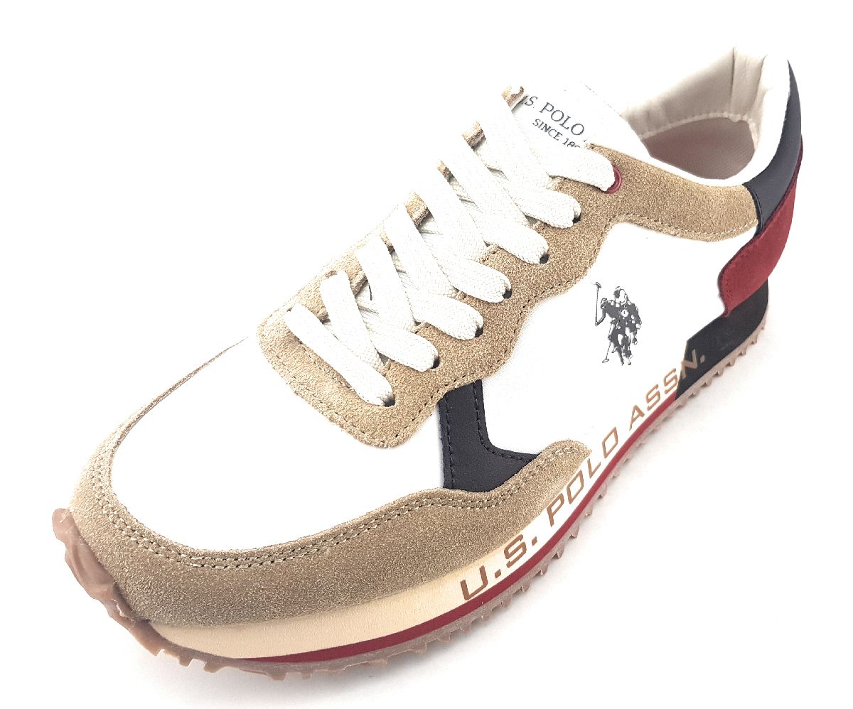US Polo Herrenschuhe Schnürschuhe Sneaker Mehrfarbig Freizeit (Cuo-Red 01, Größe 45 EU) US Polo Herrenschuhe Schnürschuhe Sneaker Mehrfarbig Freizeit (Cuo-Red 01, Größe 45 EU)