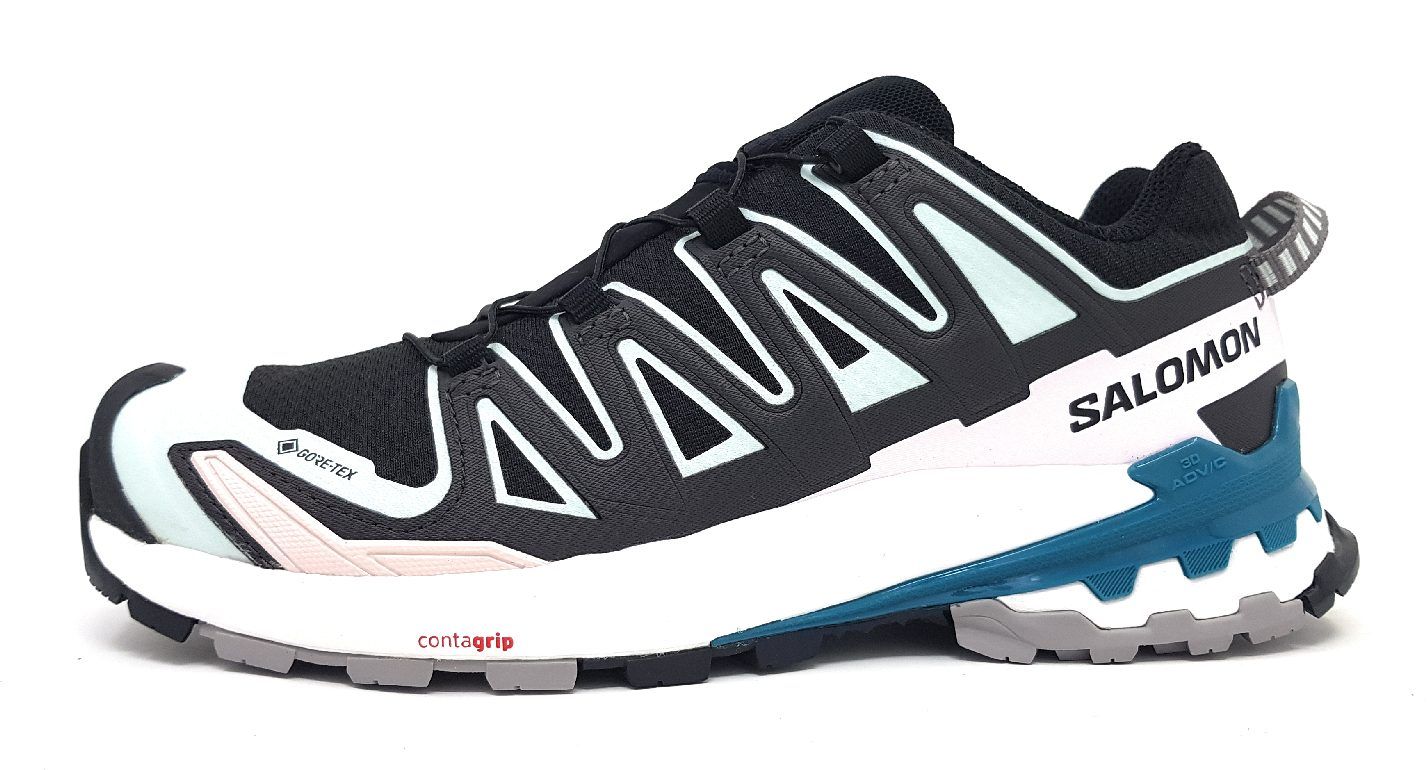 Salomon XA Pro 3D V9 GTX W L47119100 Schwarz Black/Bleached Aqua/Blue Salomon XA Pro 3D V9 GTX W L47119100 Schwarz Black/Bleached Aqua/Blue
