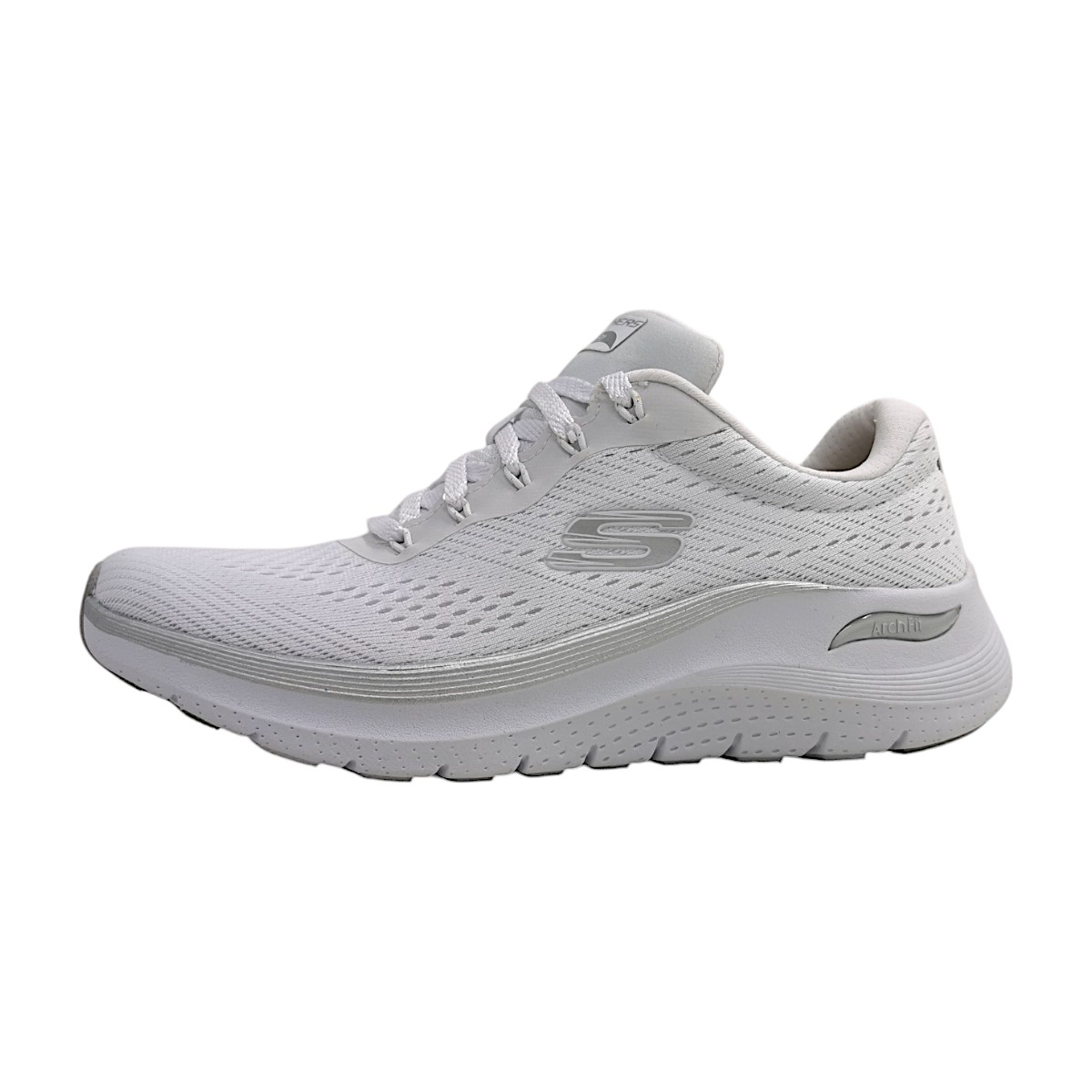 Skechers Arch Fit 2.0 Glow Sportschuhe Damen Laufschuh Weiß Freizeit