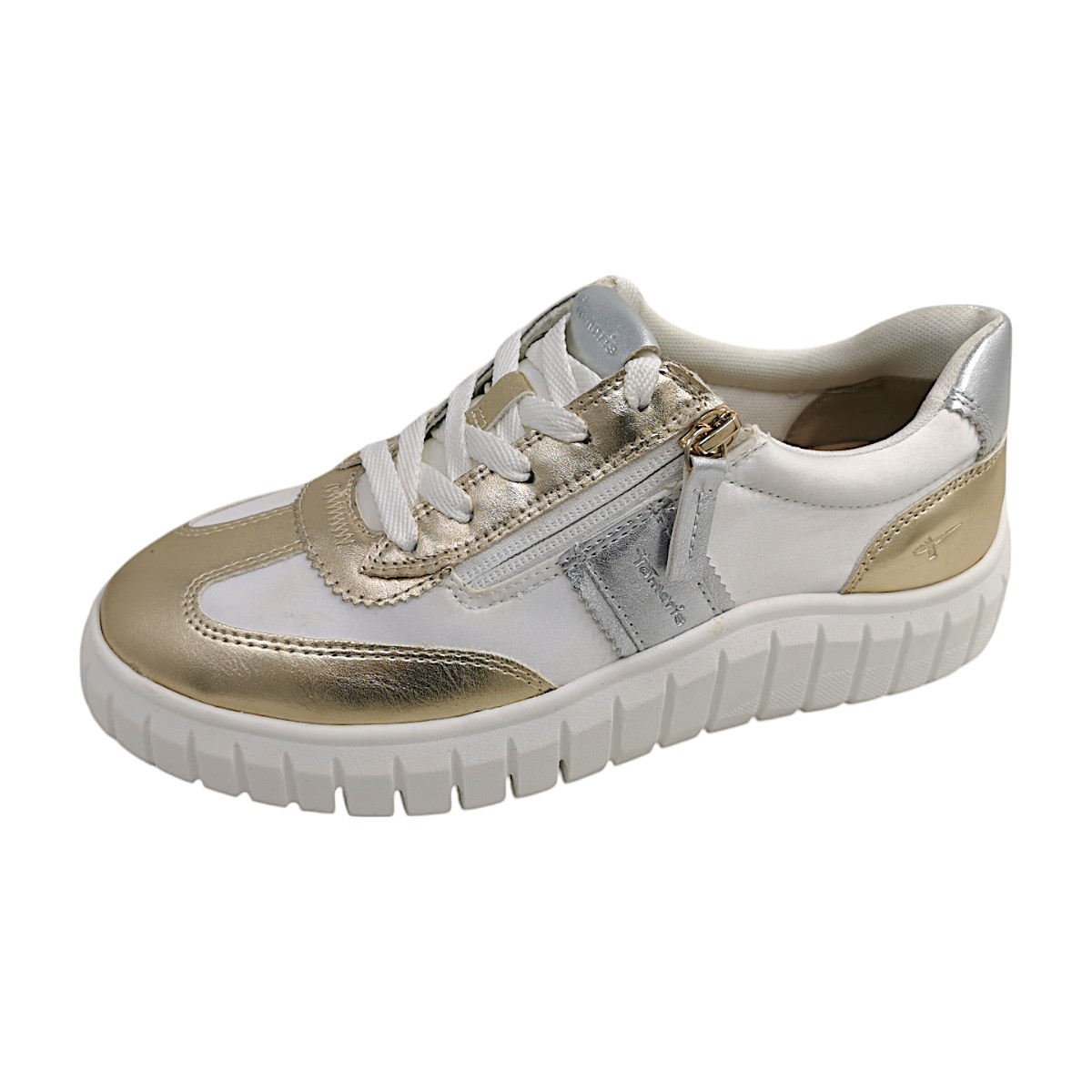 Tamaris Comfort 8-83719-44 Weiß gold/silver 904