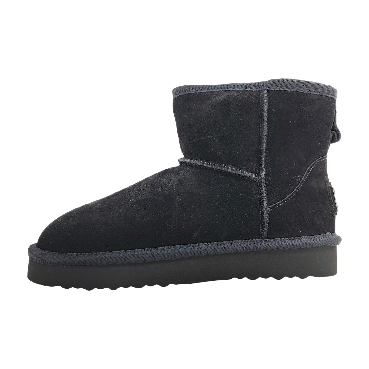 OOG Damenschuhe Gefüttert Winterstiefel Schwarz Freizeit