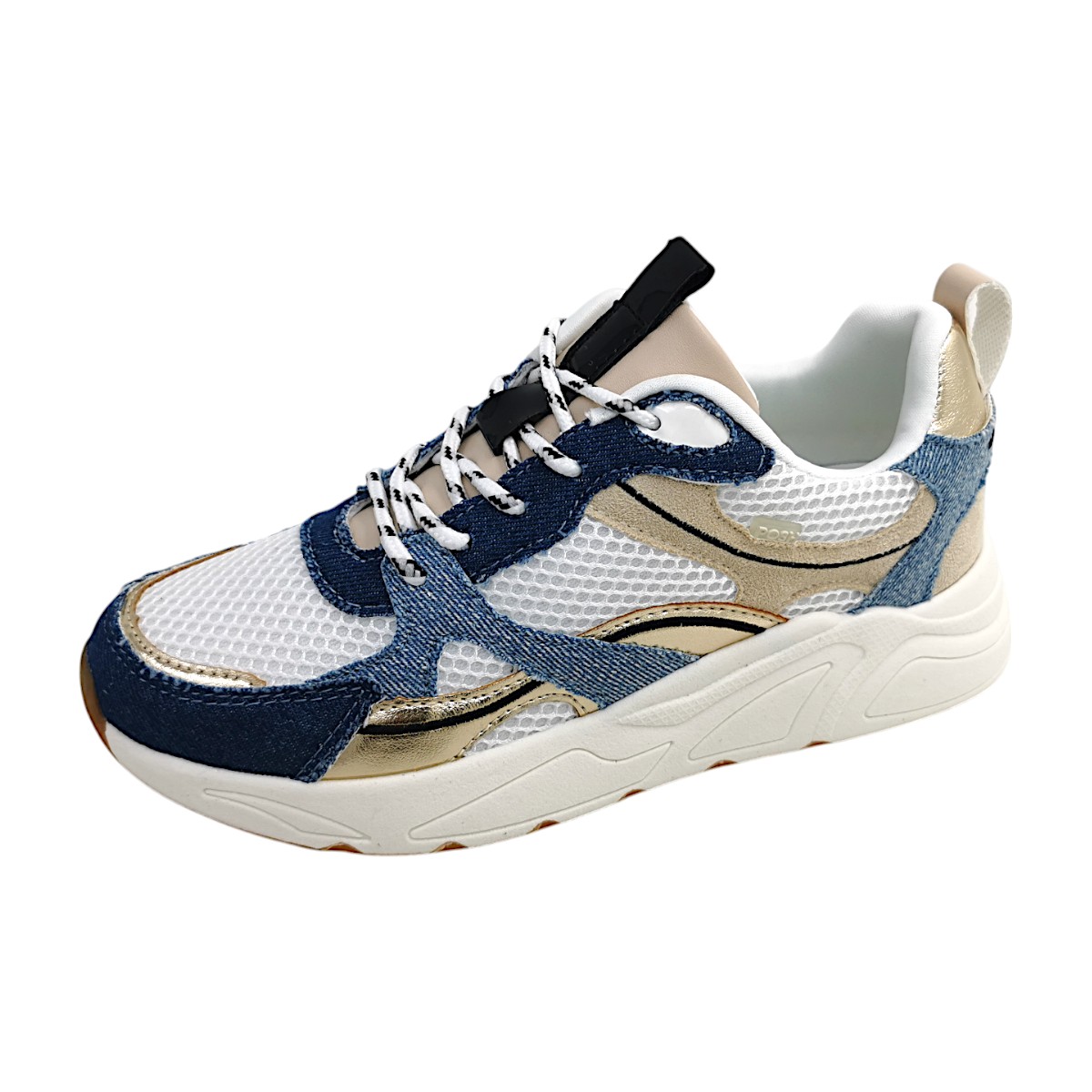 Poelman C18582X29PSH1 Weiß indigo/soft gold/white