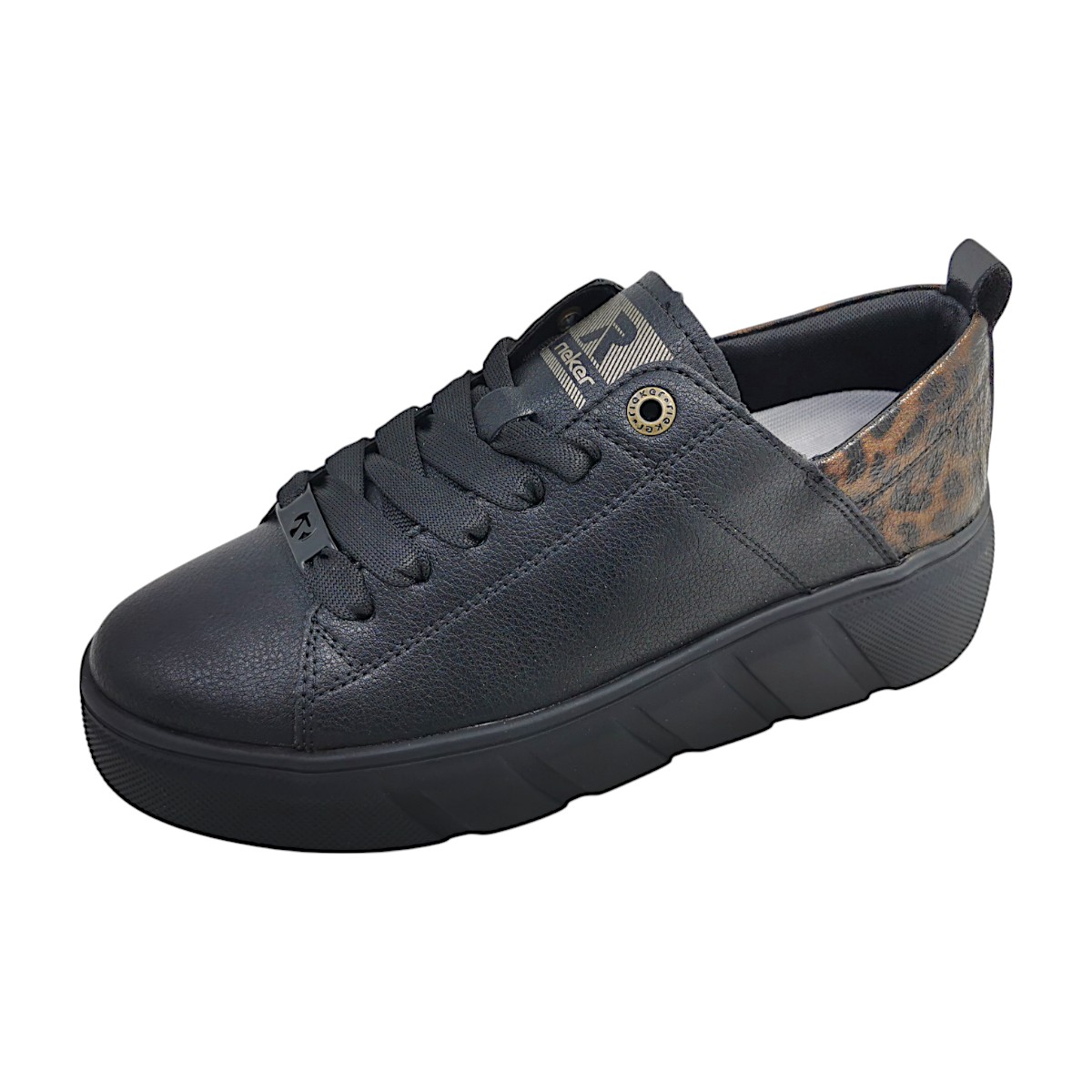 Rieker W2602-04 Schwarz schwarz/antik 04