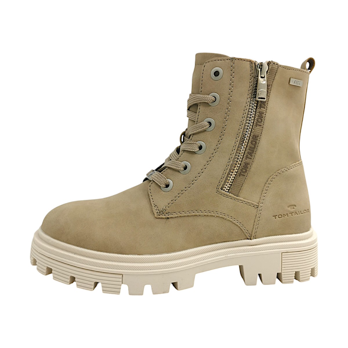 Tom Tailor Kinderschuhe Mädchen Schnürstiefel Beige Freizeit (beige, Größe 40 EU)