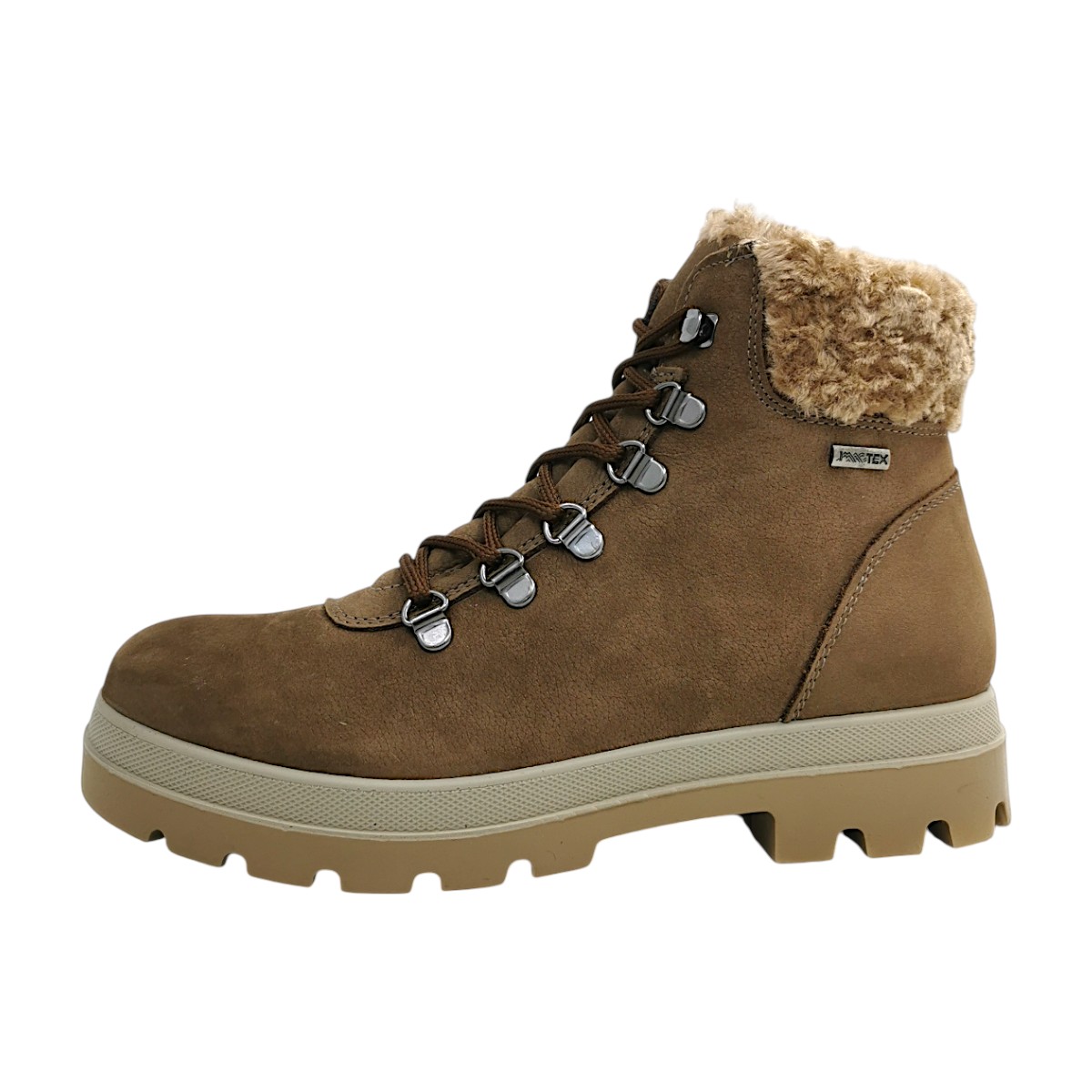 Imac Damenschuhe Schnürstiefel Braun Freizeit