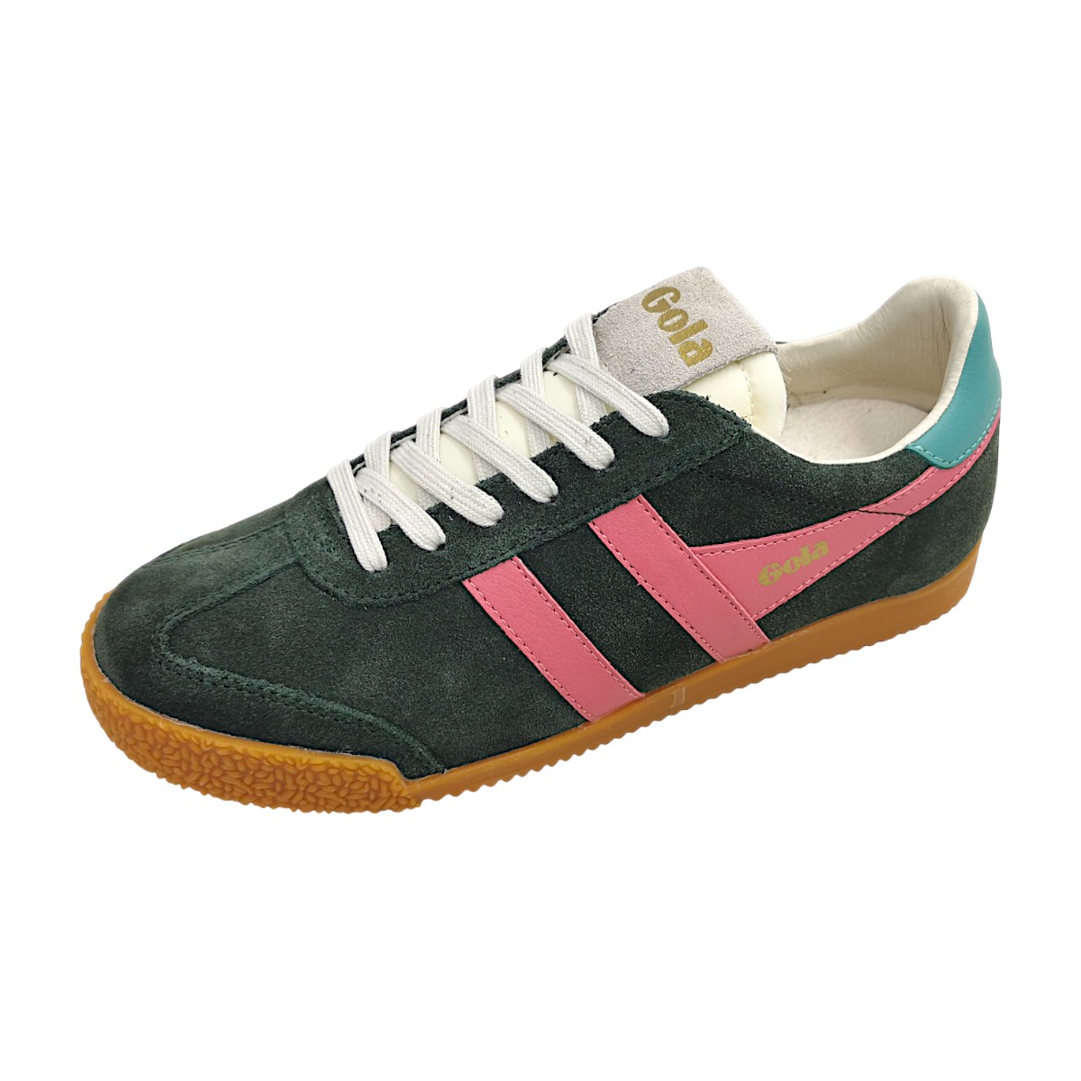 Gola Elan CLB538NK Grün dk khaki/bubblegum/sea