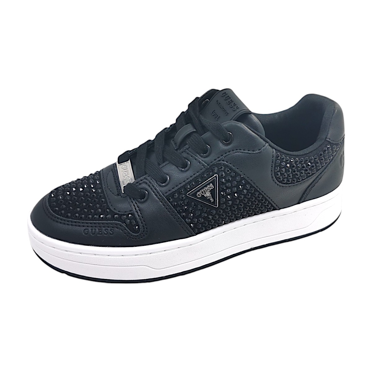 Guess FLFNR 5 Schwarz Black