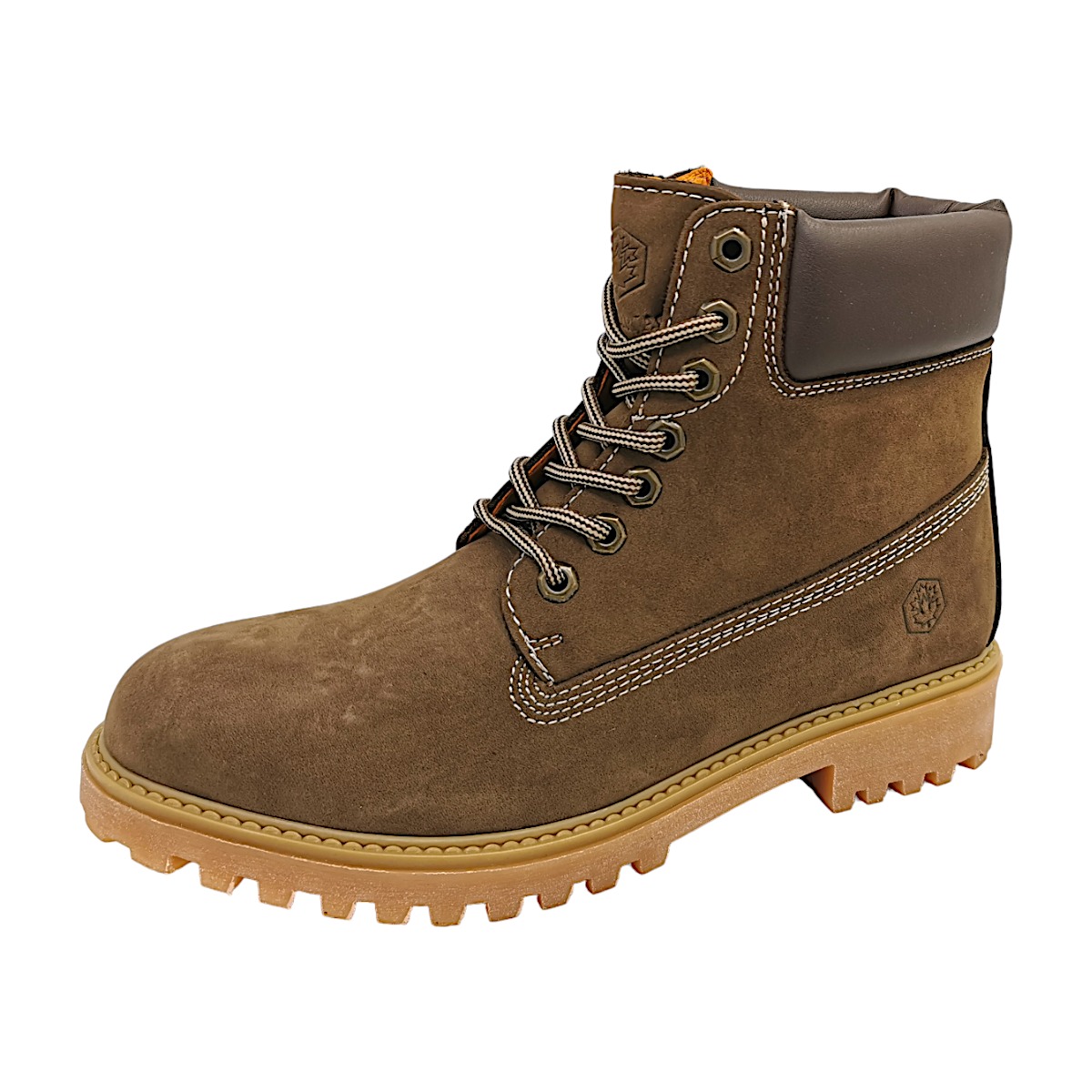 Lumberjack River Herrenschuhe Schnürstiefel Braun Freizeit (antelope, Gr. 1:40) Lumberjack River Herrenschuhe Schnürstiefel Braun Freizeit (antelope, Gr. 1:40)