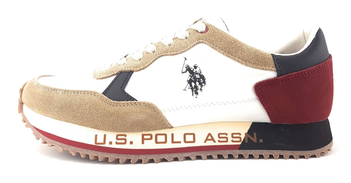 US Polo Herrenschuhe Schnürschuhe Sneaker Mehrfarbig Freizeit (Cuo-Red 01, Größe 45 EU) US Polo Herrenschuhe Schnürschuhe Sneaker Mehrfarbig Freizeit (Cuo-Red 01, Größe 45 EU)