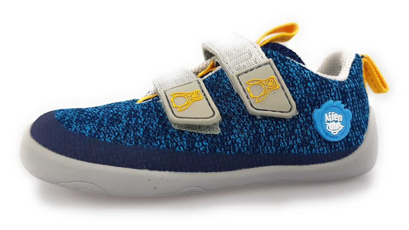 Affenzahn Knit Happy Penguin Kinderschuhe Jungen Halbschuhe Barfußschuhe Affenzahn Knit Happy Penguin Kinderschuhe Jungen Halbschuhe Barfußschuhe