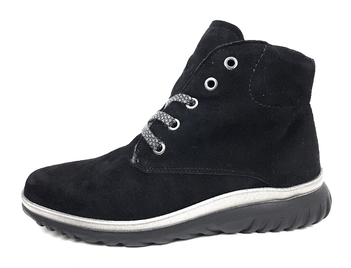 Semler Lena Damenschuhe Stiefeletten Schnürer Schwarz Freizeit Semler Lena Damenschuhe Stiefeletten Schnürer Schwarz Freizeit