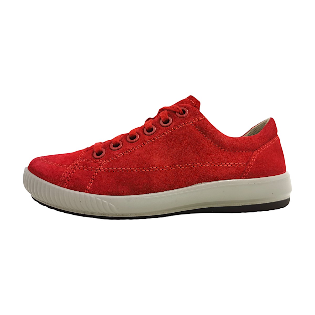 Legero Tanaro 5.0 Damenschuhe Für lose Einlagen sportlicher Schnürer Rot