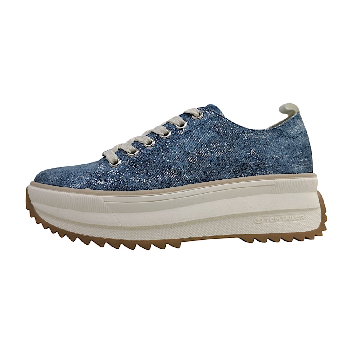 Tom Tailor Damenschuhe Schnürschuhe Blau Freizeit Tom Tailor Damenschuhe Schnürschuhe Blau Freizeit