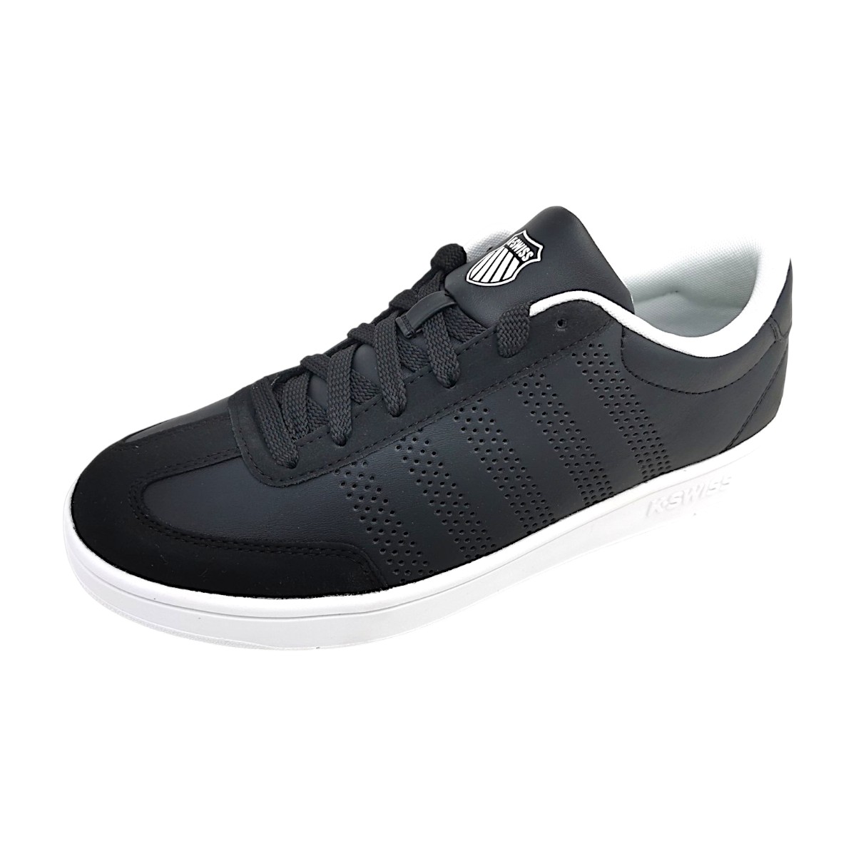 K-Swiss Court Opben T-Toe 04784-002 Schwarz black/white 002