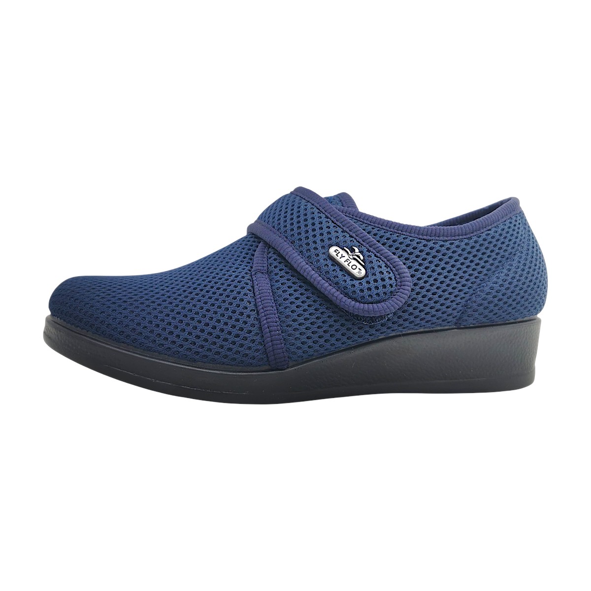 FLY FLOT Damenschuhe Hausschuhe Blau Freizeit
