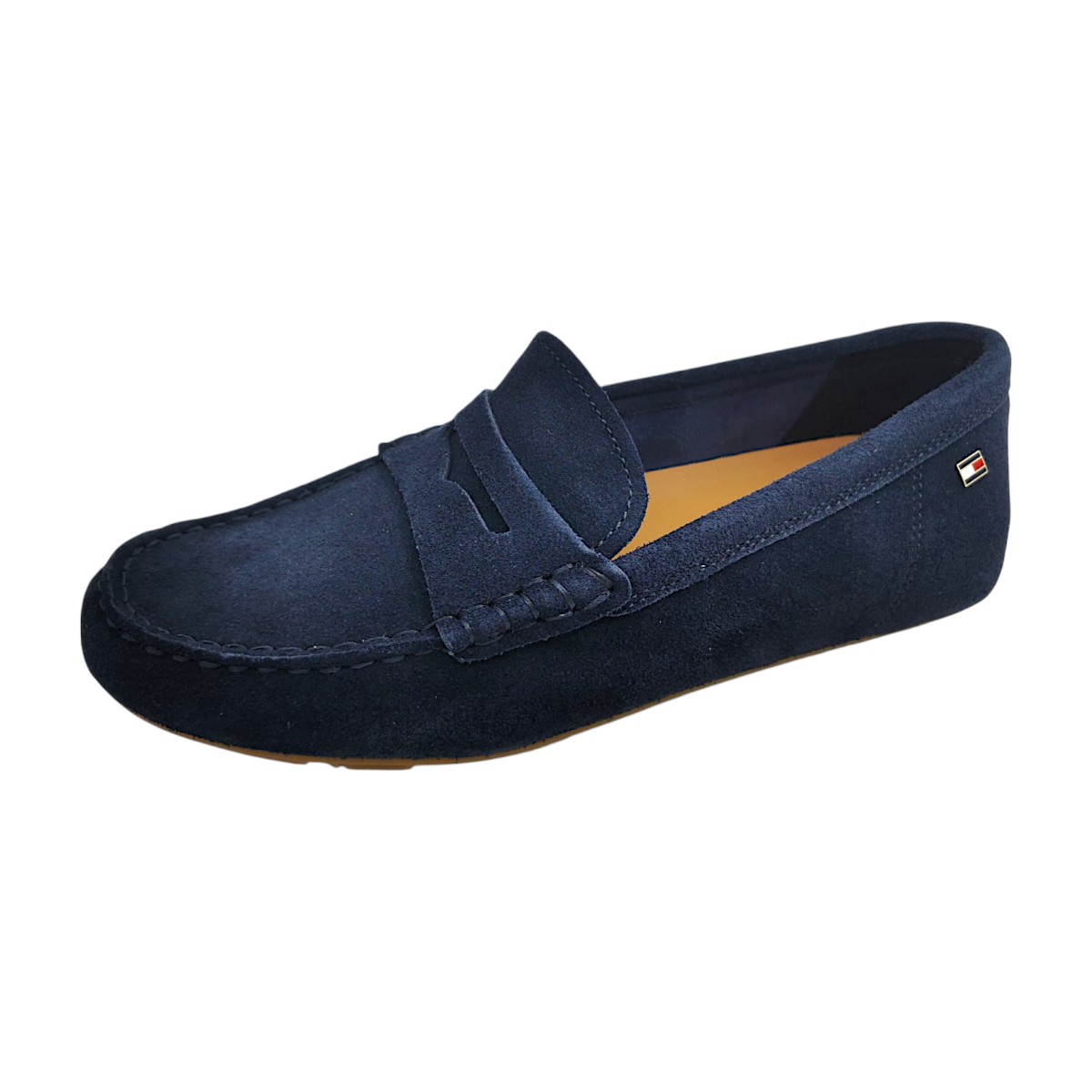 Tommy Hilfiger Suede Driver FW0FW08558DW6 Blau DW6 Space Blue