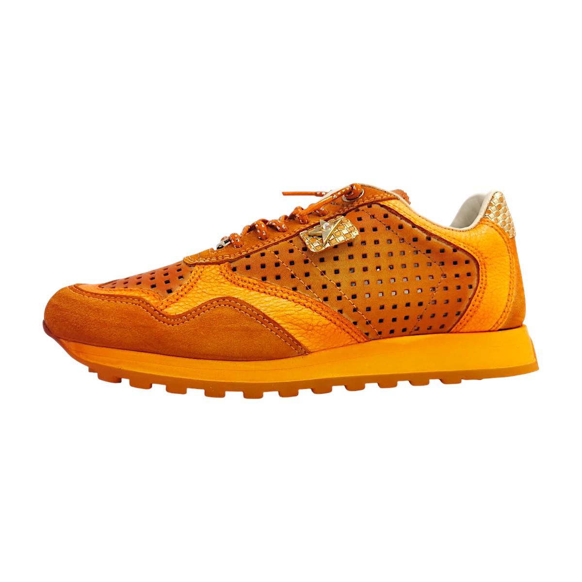 Cetti Damenschuhe Schnürschuhe Sportive Orange Freizeit Cetti Damenschuhe Schnürschuhe Sportive Orange Freizeit