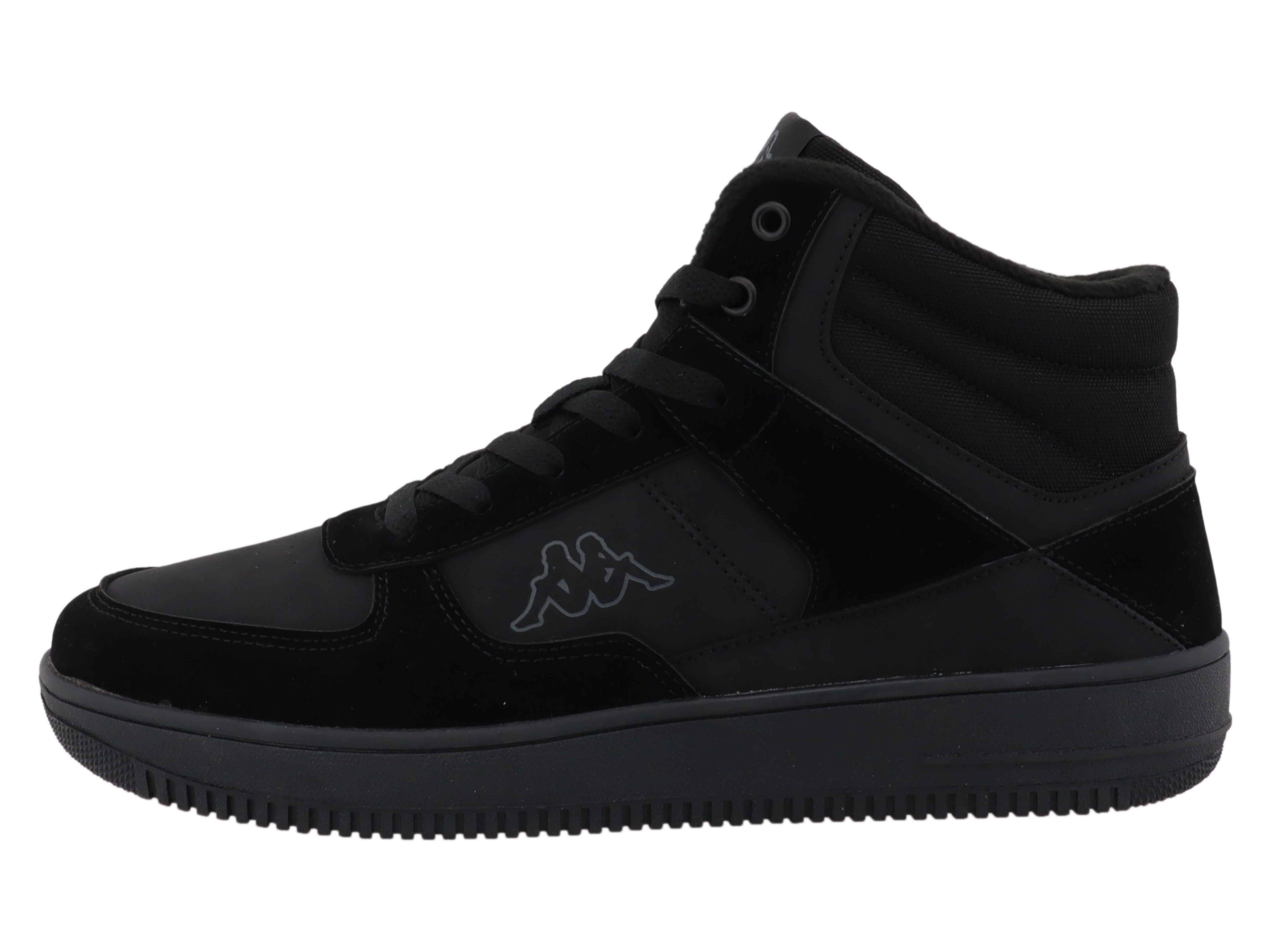 Kappa Herrenschuhe sportlicher Schnürer Schwarz Freizeit (black, Gr. 1:40)