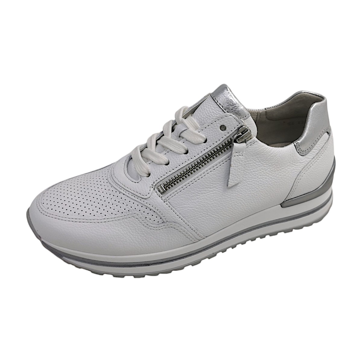 Gabor Comfort 66.528.50 Weiß weiss/silber(perf) Gabor Comfort 66.528.50 Weiß weiss/silber(perf)