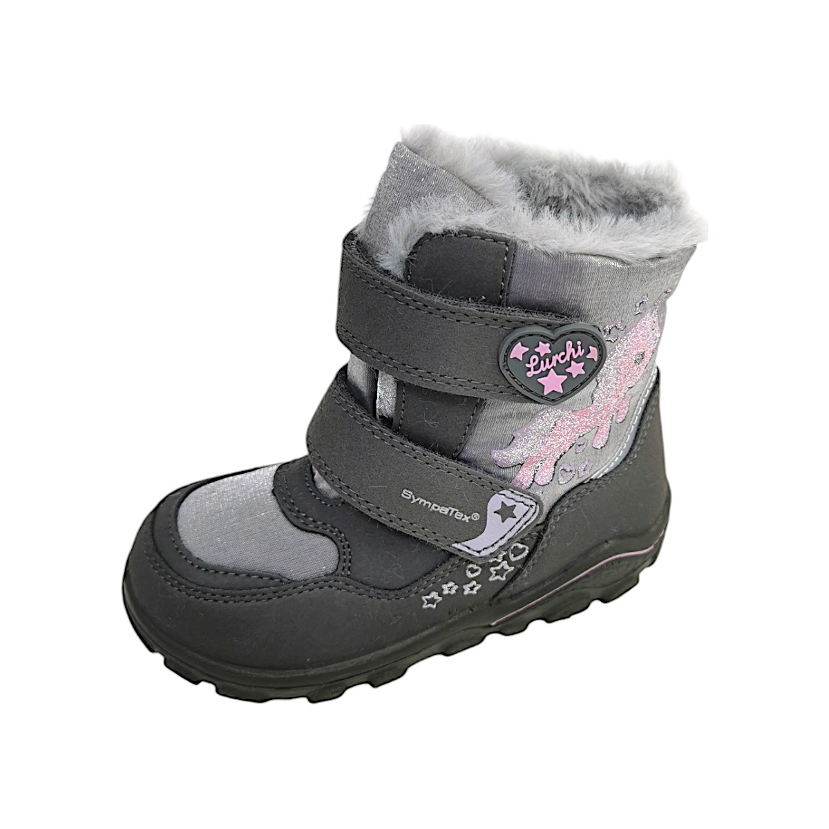 Lurchi Kosy 63L1083005 Grau grey/rose