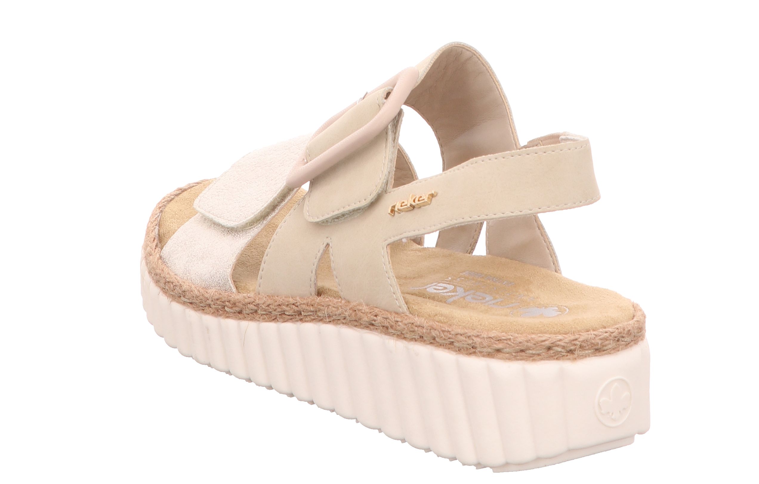 Rieker 69260-60 Beige beige-gold/perle