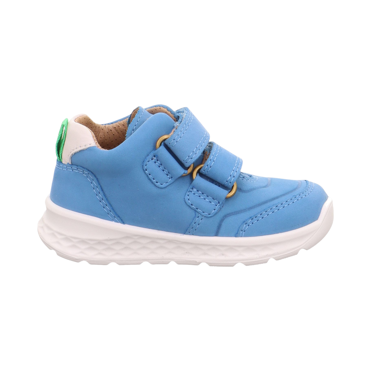 Superfit BREEZE Kinderschuhe Kleinkinder Lauflern Halbschuhe Blau Freizeit (hellblau/grün 8400, Größe 23 EU)