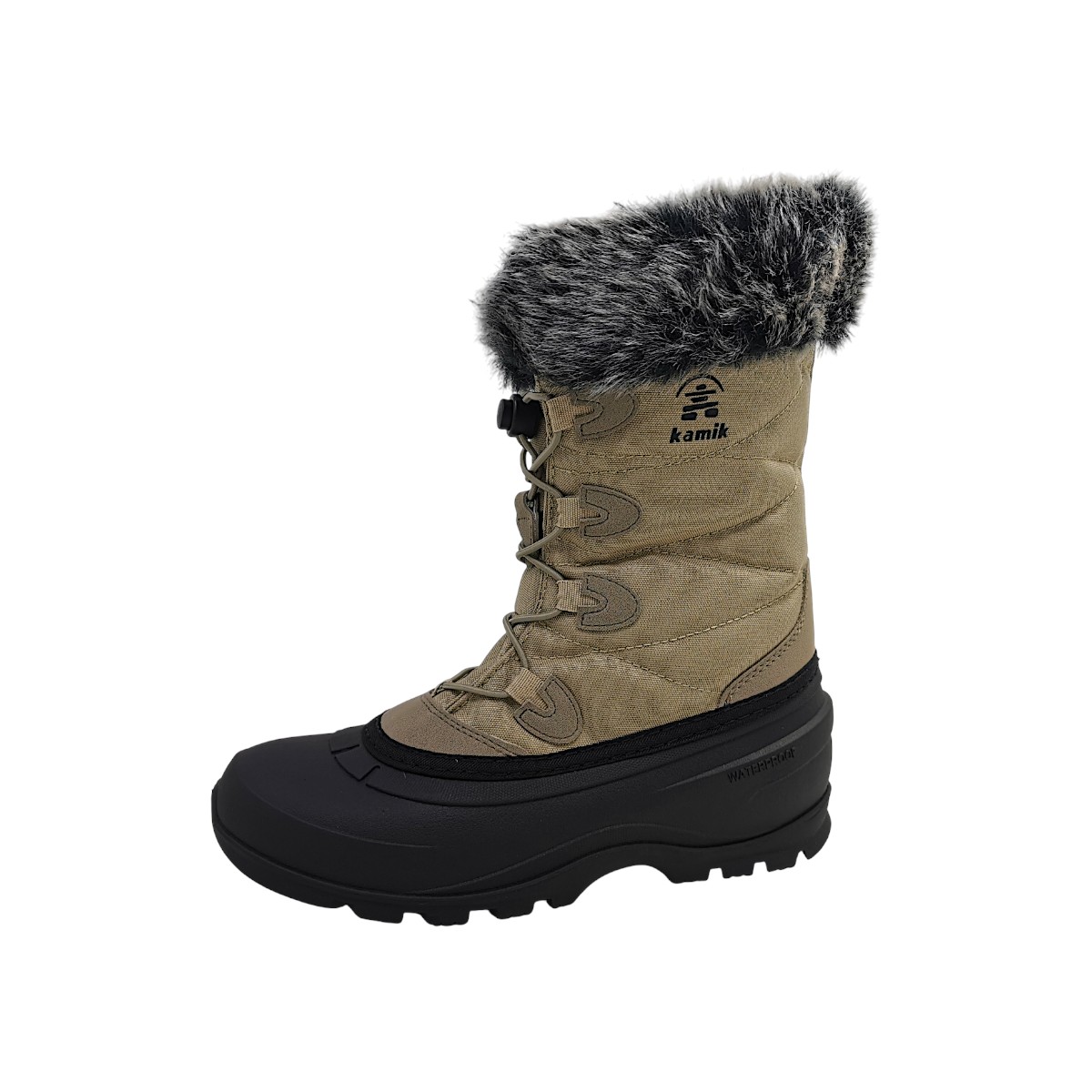 Kamik CHA MOMENTUM3 Damenschuhe Stiefel Gefüttert Winterstiefel Schwarz Freizeit Kamik CHA MOMENTUM3 Damenschuhe Stiefel Gefüttert Winterstiefel Schwarz Freizeit