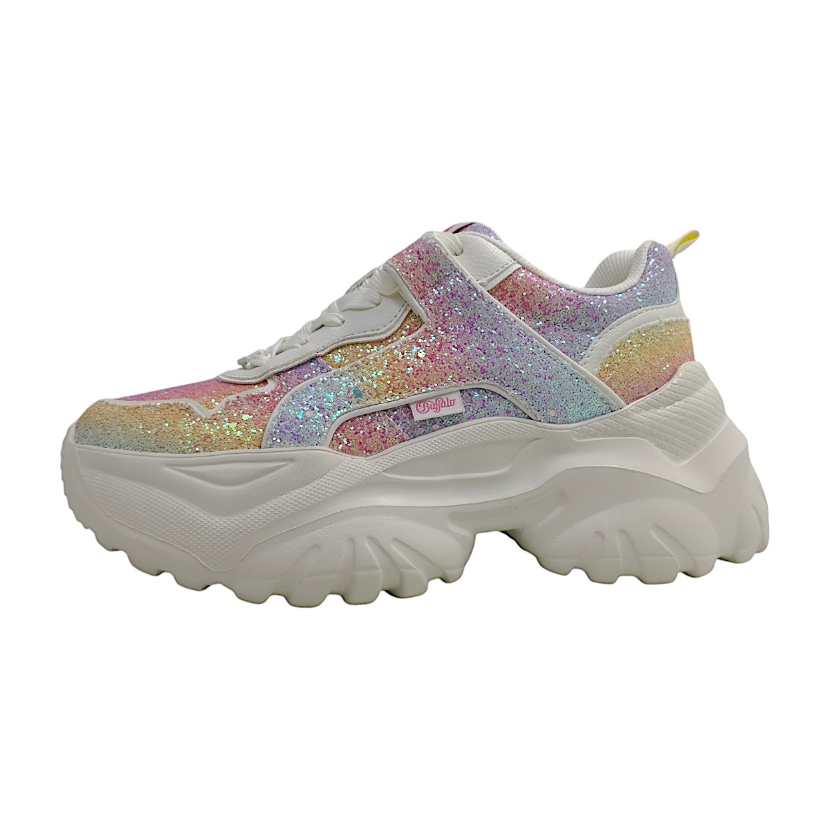 Buffalo Bliss one Glam Damenschuhe Schnürschuhe Mehrfarbig Freizeit
