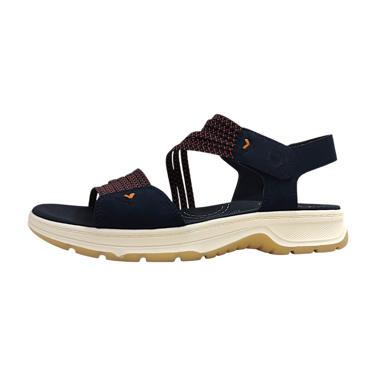 Jana 8-28661-46/860 Blau navy/orange 860