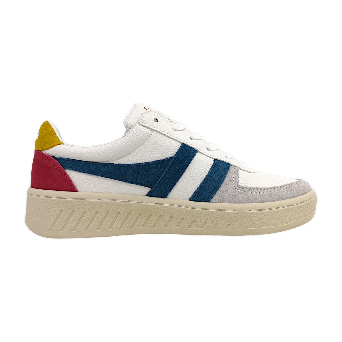 Gola Grandslam Trident CLA415AE Weiß White/ Peacock/ Sun Gola Grandslam Trident CLA415AE Weiß White/ Peacock/ Sun