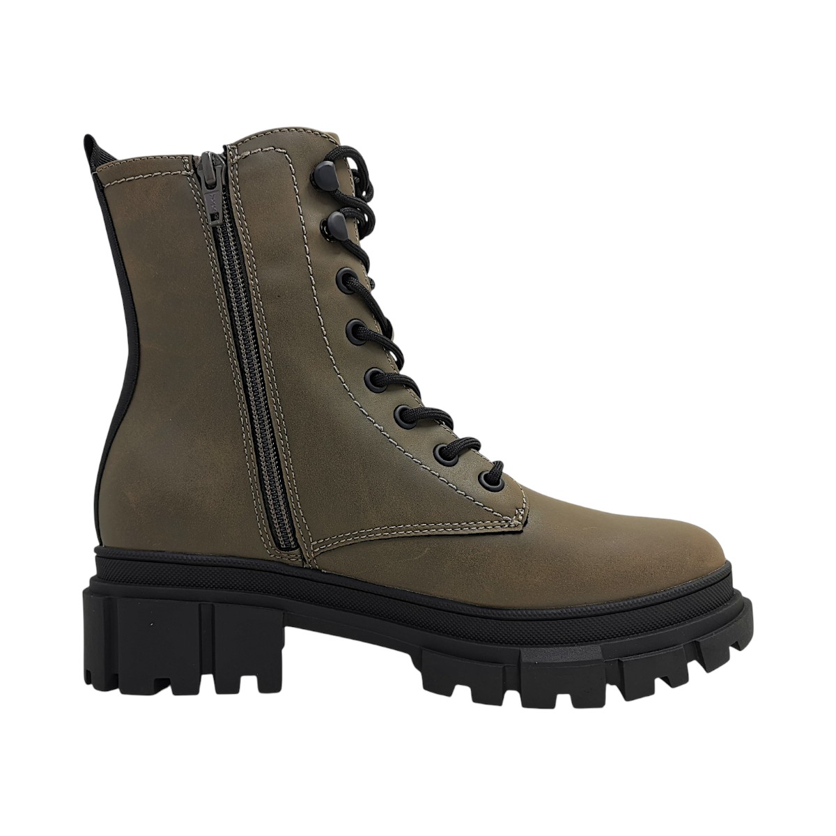 s.Oliver Damenschuhe Schnürstiefel Braun Freizeit (Dark taupe 348, Größe 36 EU)