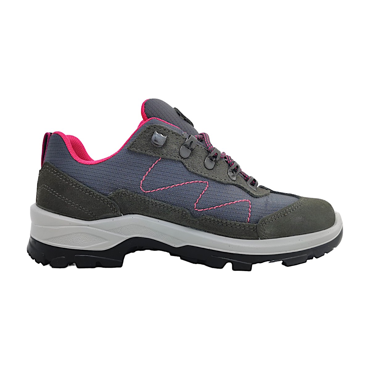 grisport Laces Low Hiker 14531 Grau grey/pink