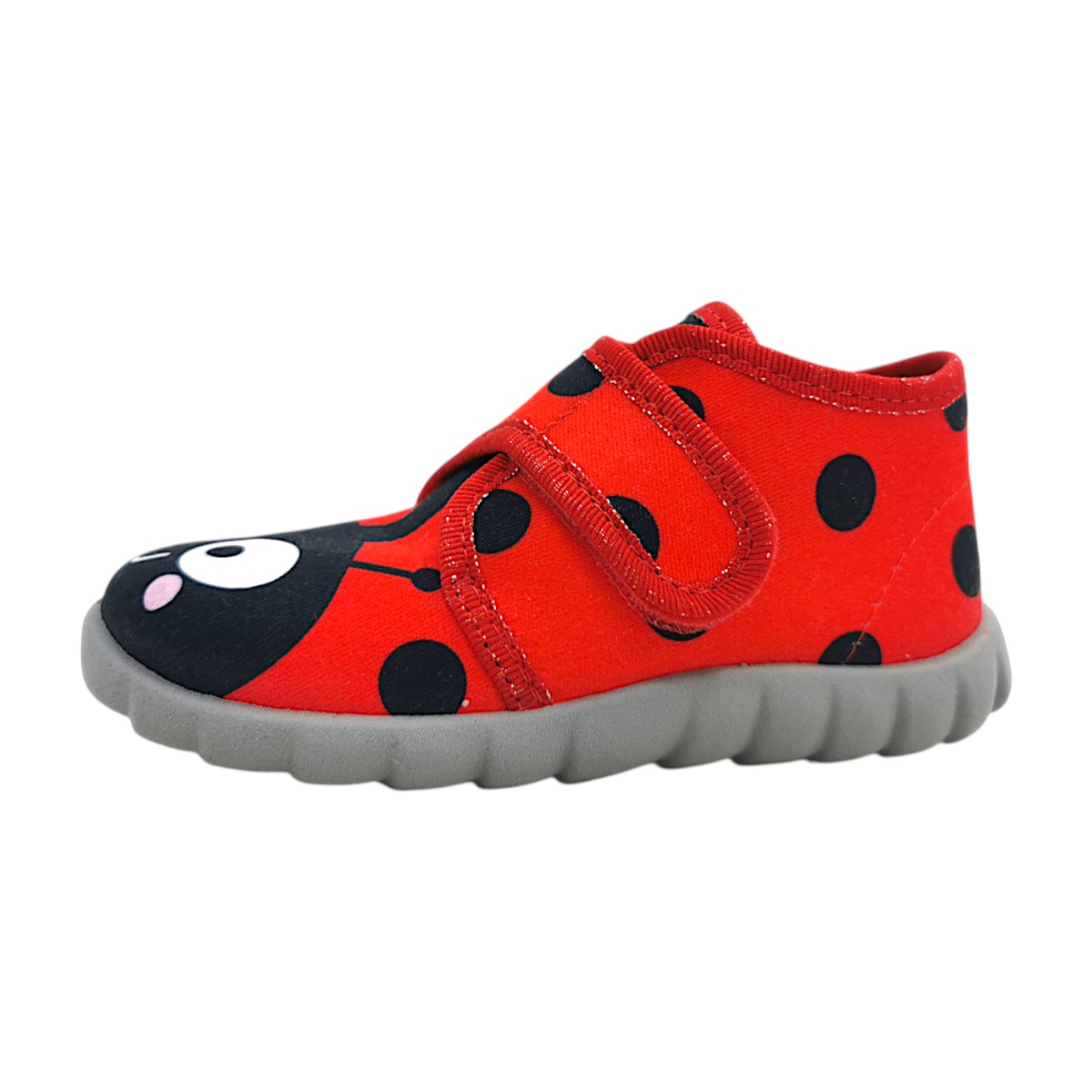 Fischer Markenschuhe Flexi Kinderschuhe Mädchen Hausschuhe Rot Freizeit