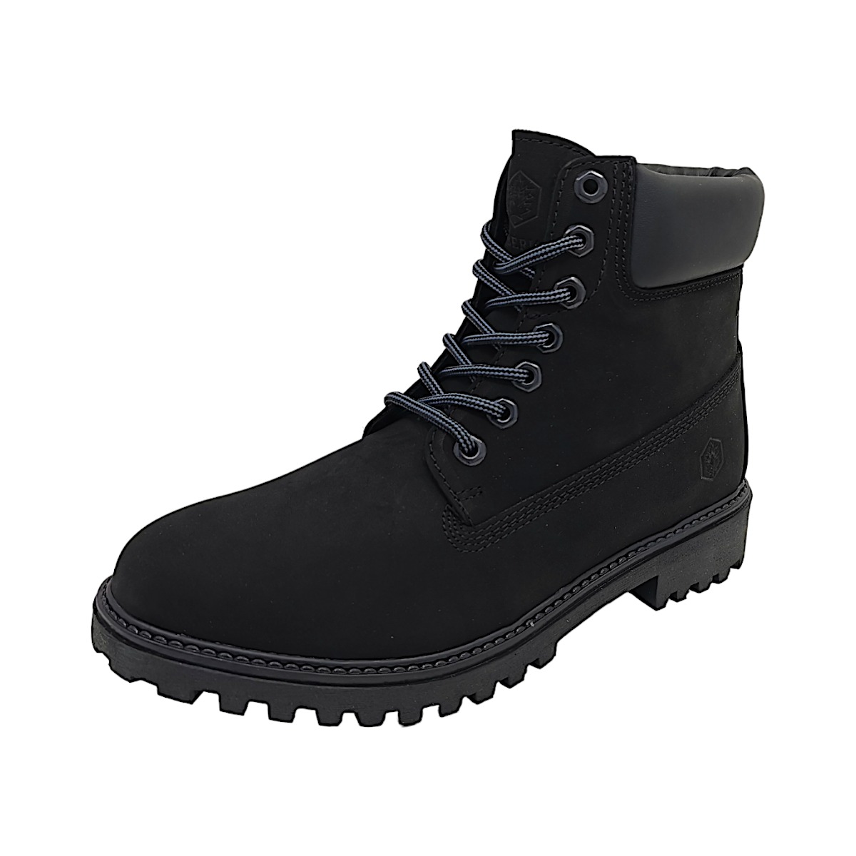 Lumberjack River Herrenschuhe Schnürstiefel Schwarz Freizeit (black, Gr. 1:41) Lumberjack River Herrenschuhe Schnürstiefel Schwarz Freizeit (black, Gr. 1:41)