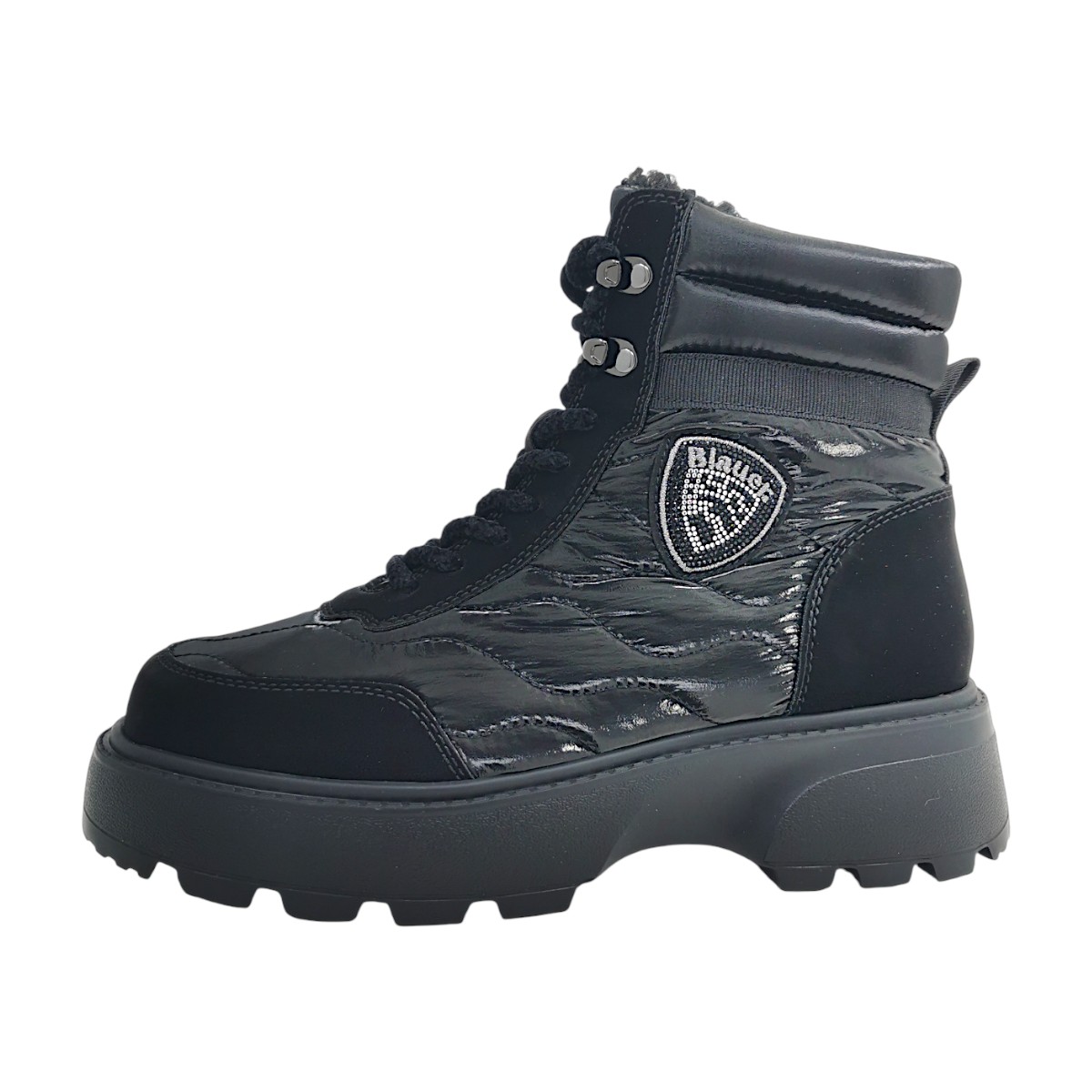 Blauer USA Blanca Damenschuhe Schnürstiefel Schwarz Freizeit Blauer USA Blanca Damenschuhe Schnürstiefel Schwarz Freizeit