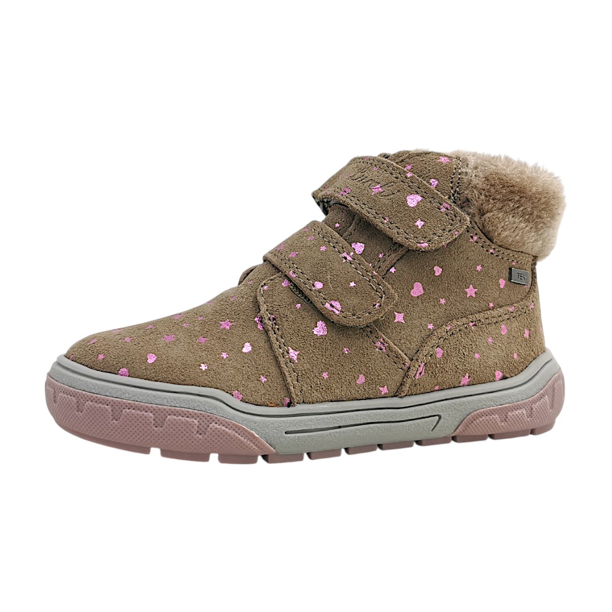Lurchi Kinderschuhe Kleinkinder Halbschuhe Klettschuh Grau Freizeit