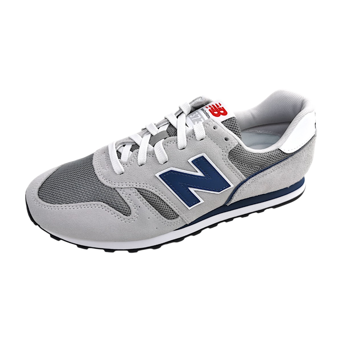 New Balance 373 V2 Sportschuhe Herren Trainingsschuhe Schnürer Grau Freizeit (raincloud, Größe 47 EU)