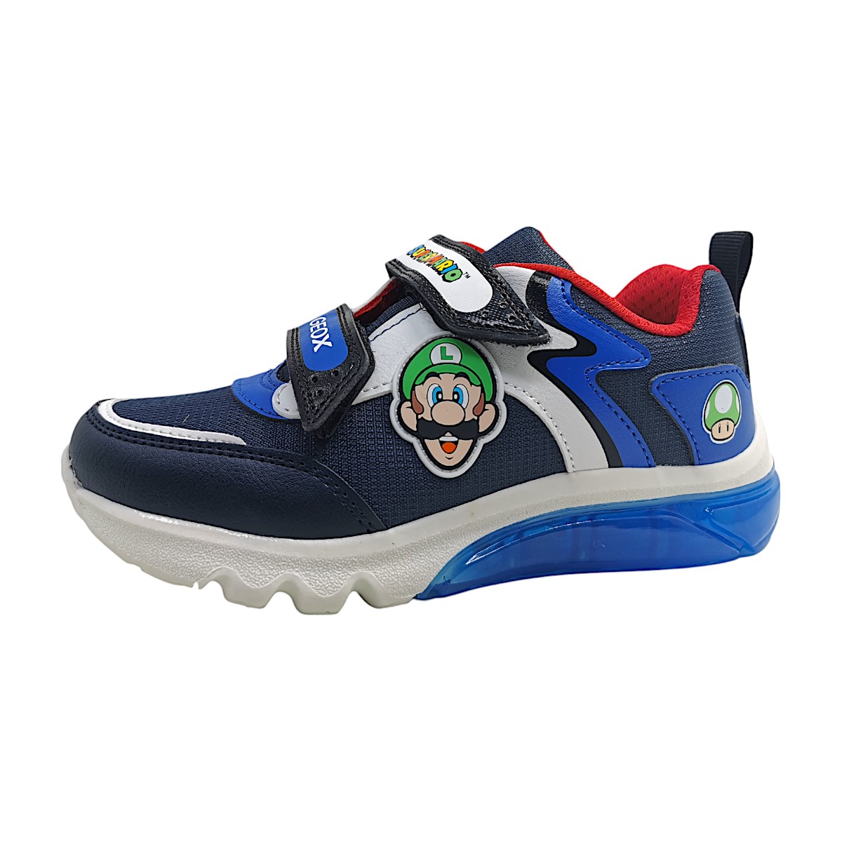 Geox Ciberdron Kinderschuhe Jungen Halbschuhe Klett Blau Freizeit Geox Ciberdron Kinderschuhe Jungen Halbschuhe Klett Blau Freizeit
