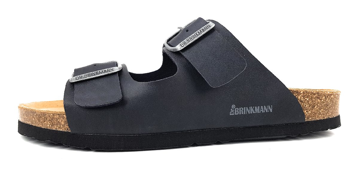 Dr. Brinkmann Herrenschuhe Hausschuhe Pantolette Schwarz Freizeit