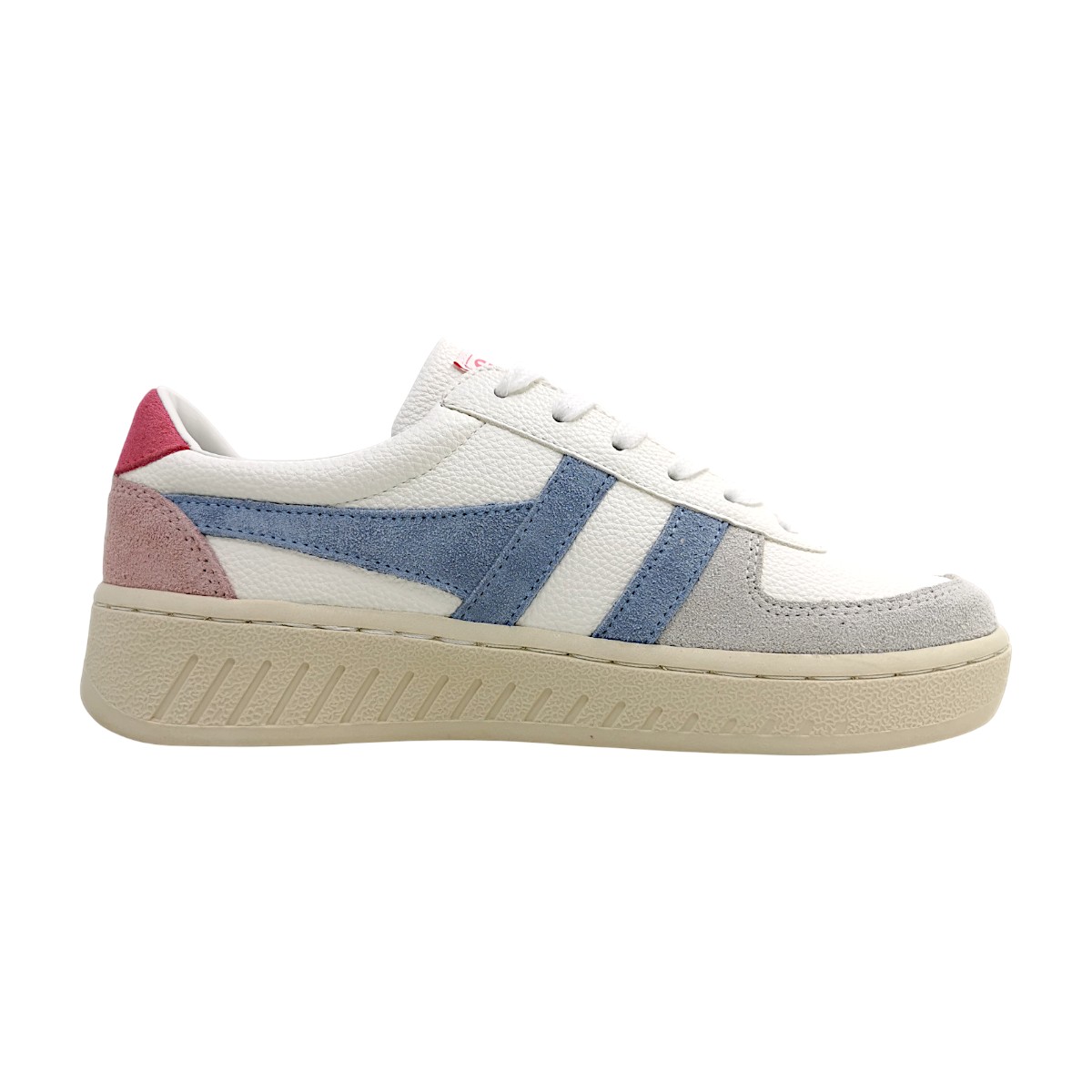Gola Grandslam Trident CLA415LK Weiß white/air/fluro pink