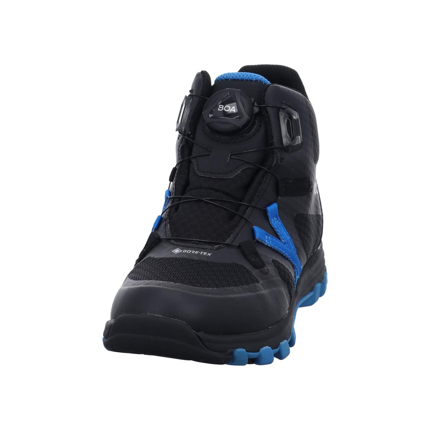 Vado Blazer High BOA GTX Kinderschuhe Jungen Winterstiefel Schwarz Freizeit (001 black, Größe 41 EU)