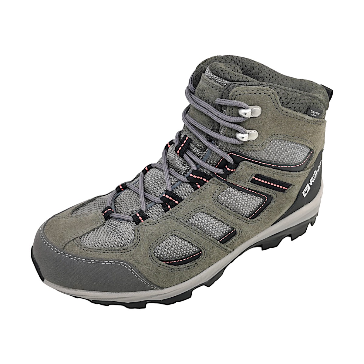 Jack Wolfskin Vojo3 Texapore Mid 4042471 Grün 6152 grey/pink