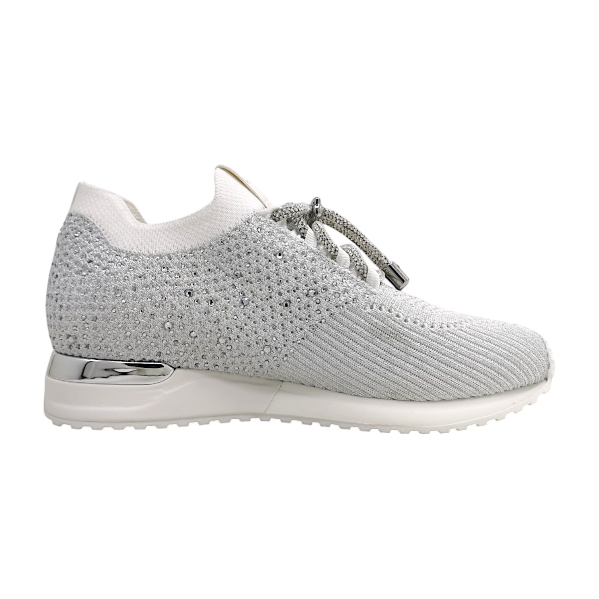 La Strada Damenschuhe Halbschuhe Slipper Silber Freizeit (white silver 4504, Größe 41 EU) La Strada Damenschuhe Halbschuhe Slipper Silber Freizeit (white silver 4504, Größe 41 EU)