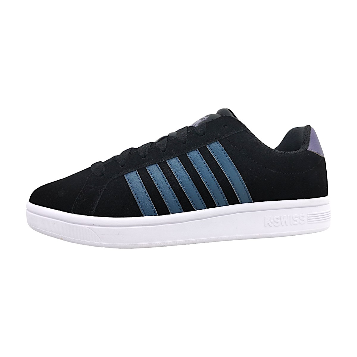 K-Swiss Court Tiebreak SDE Herrenschuhe sportlicher Schnürer Schwarz