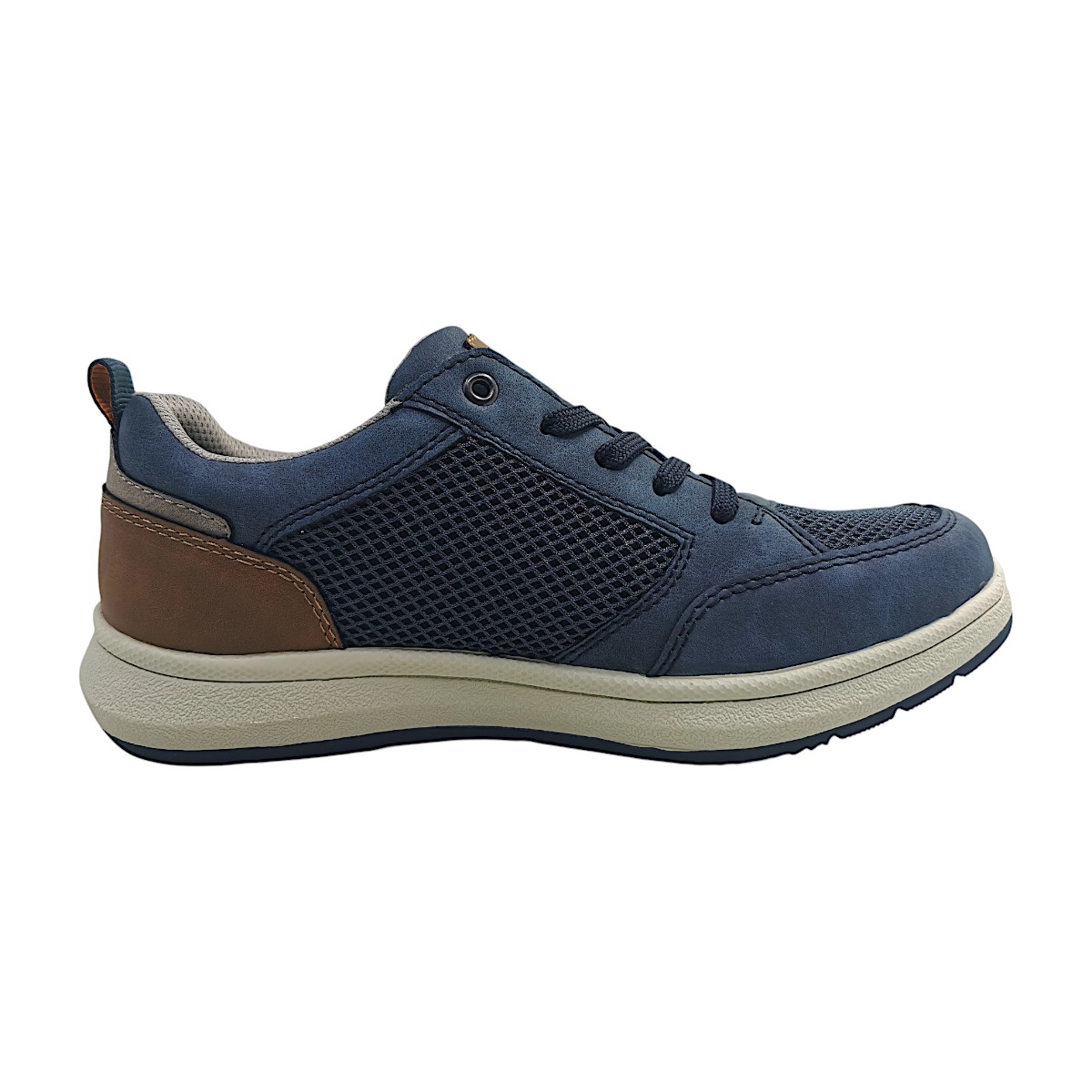 Rieker Morelia/Airmesh/Balti 16901-14 Blau denim/atlantis/nuss 14 Rieker Morelia/Airmesh/Balti 16901-14 Blau denim/atlantis/nuss 14