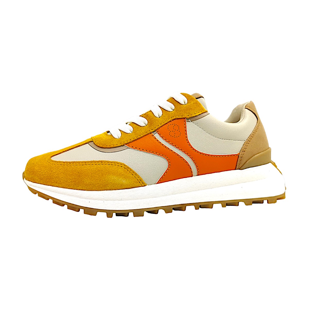 s.Oliver Damenschuhe Schnürschuhe Mehrfarbig Freizeit