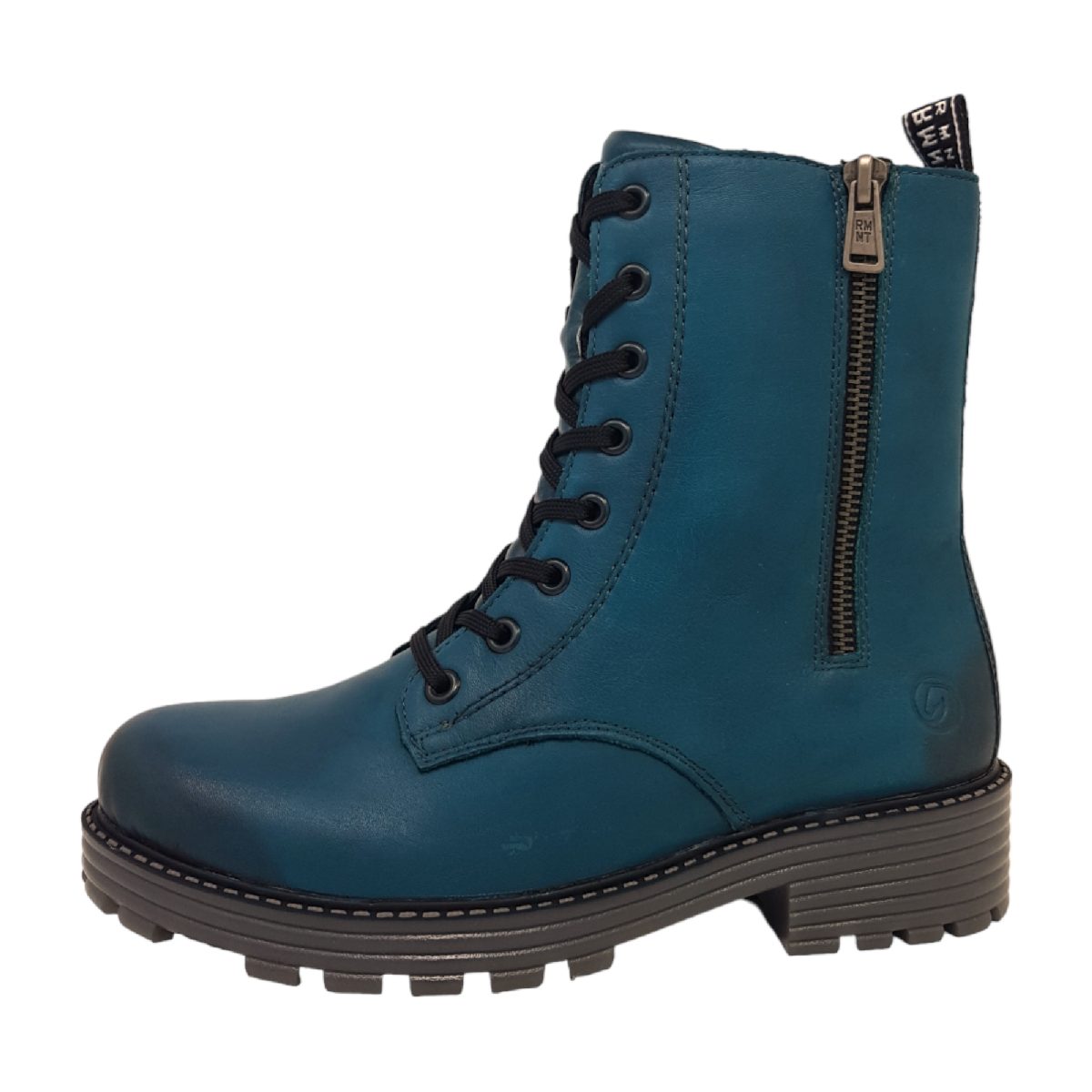 Remonte Odeon/Eagle Damenschuhe Stiefel Schnürer Blau Freizeit