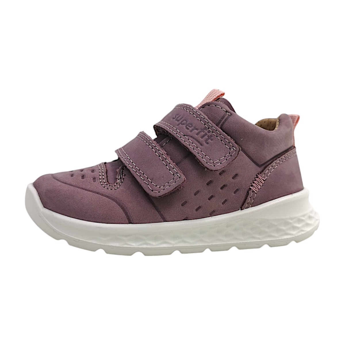 Superfit Breeze Kinderschuhe Mädchen Halbschuhe Klettschuh Rosa Freizeit