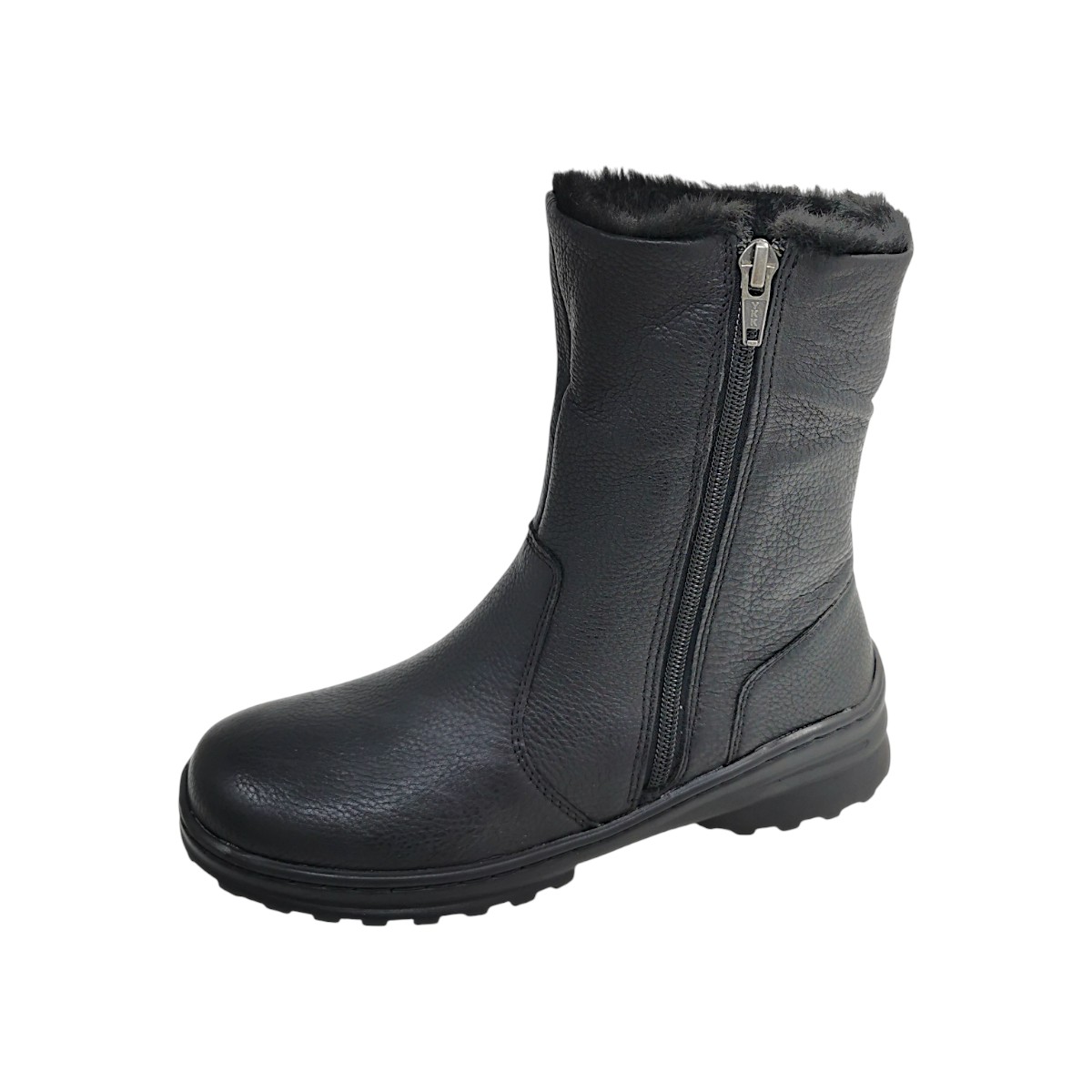 Lark & Finch Trek Boot B Damenschuhe Stiefel Reißverschluss Schwarz Freizeit (black, Größe 36 EU)